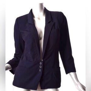 Smythe Blazer Les Vestes Light Weight Black Size 4